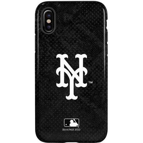 MLB New York Mets Dark Wash iPhone XS Pro Case