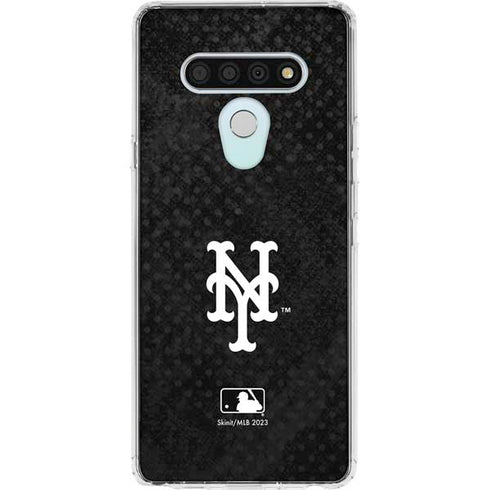 MLB New York Mets Dark Wash LG Stylo 6 Clear Case