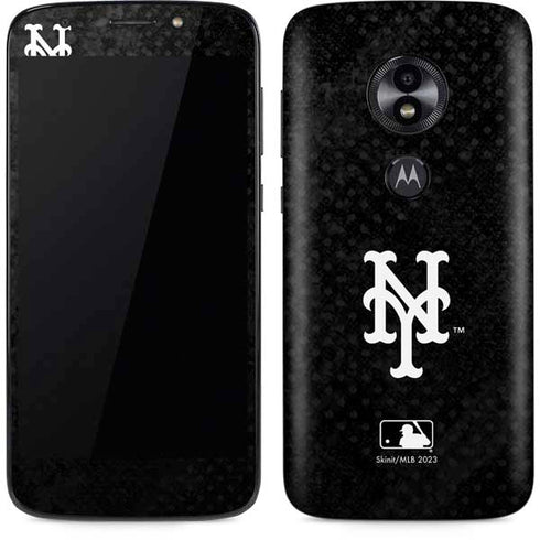 MLB New York Mets Dark Wash Moto E5 Play Skin