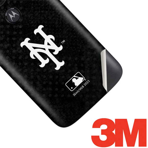 MLB New York Mets Dark Wash Moto E5 Play Skin