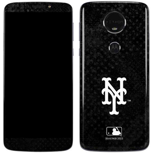 MLB New York Mets Dark Wash Moto E5 Plus Skin