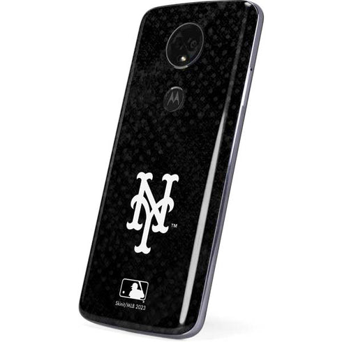 MLB New York Mets Dark Wash Moto E5 Plus Skin