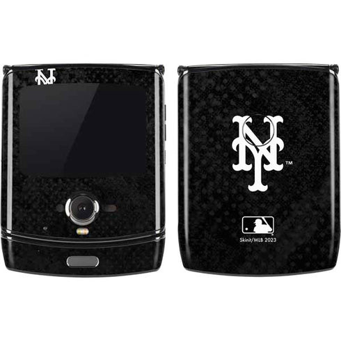 MLB New York Mets Dark Wash Motorola RAZR Skin