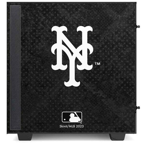 MLB New York Mets Dark Wash NZXT H510 Compact ATX Mid-Tower Case Skin