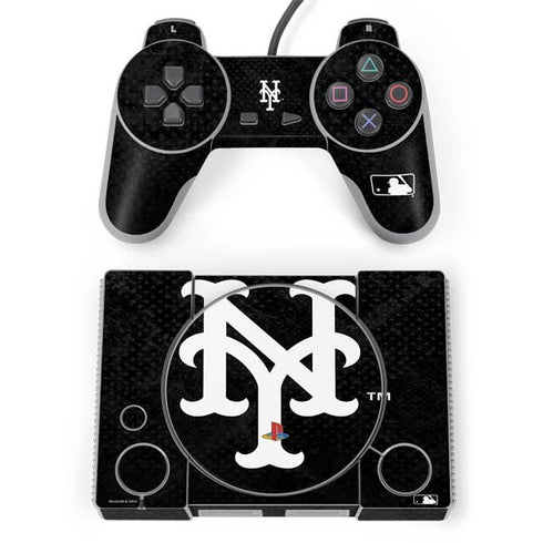 MLB New York Mets Dark Wash PlayStation Classic Bundle Skin
