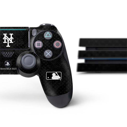 MLB New York Mets Dark Wash PS4 Pro Bundle Skin