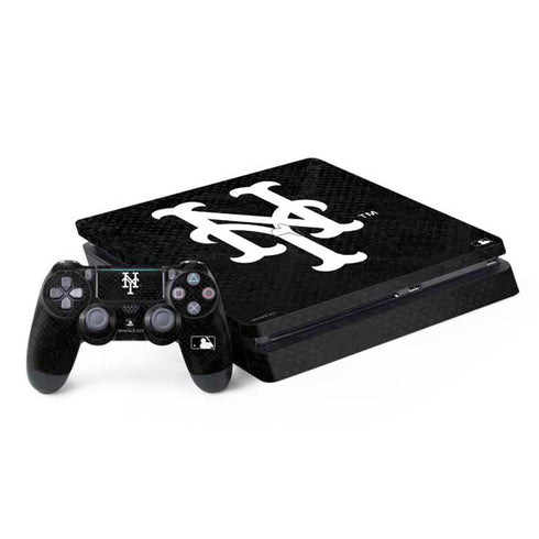 MLB New York Mets Dark Wash PS4 Slim Bundle Skin