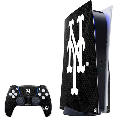 MLB New York Mets Dark Wash PS5 Bundle Skin