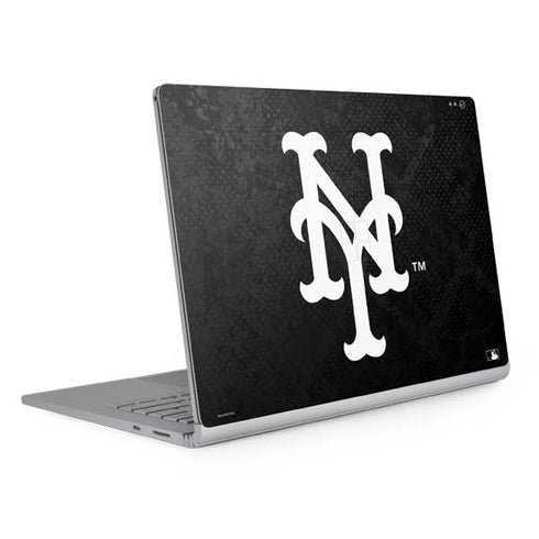 MLB New York Mets Dark Wash Surface Book 2 13.5in Skin