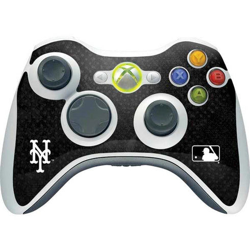 MLB New York Mets Dark Wash Xbox 360 Wireless Controller Skin