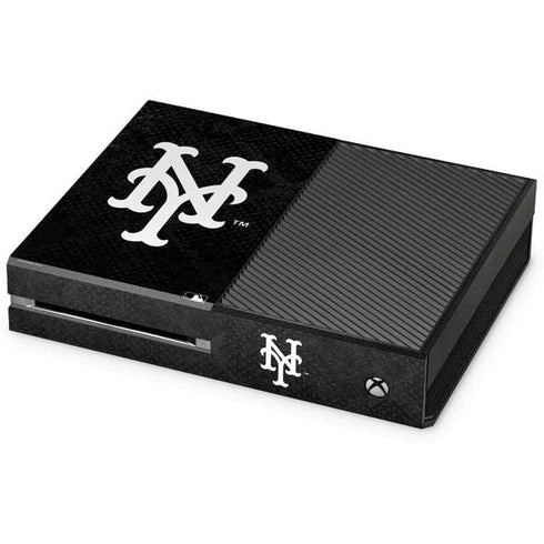 MLB New York Mets Dark Wash Xbox One Console Skin