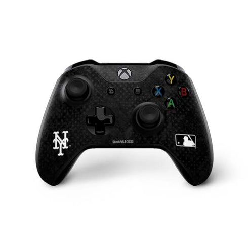 MLB New York Mets Dark Wash Xbox One X Controller Skin