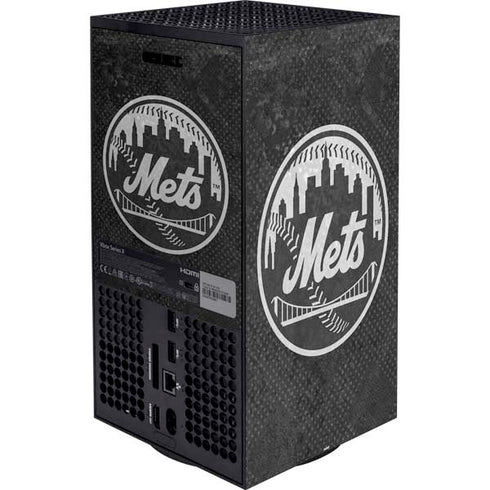 MLB New York Mets Dark Wash Xbox Series X Bundle Skin