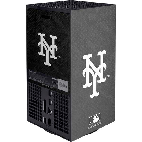 MLB New York Mets Dark Wash Xbox Series X Console Skin