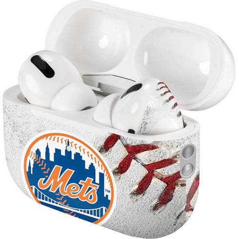 MLB New York Mets Game Ball AirPods Pro 2nd Gen Skin