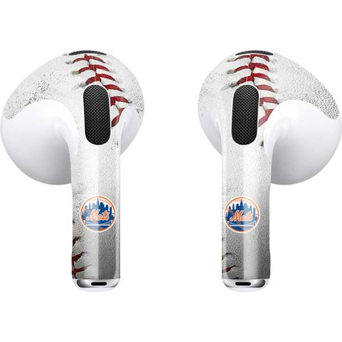MLB New York Mets Game Ball Apple AirPods (3rd Gen 2021) Skin