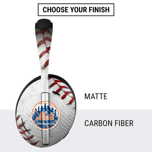 MLB New York Mets Game Ball Bose Noise Cancelling Headphones 700 Skin