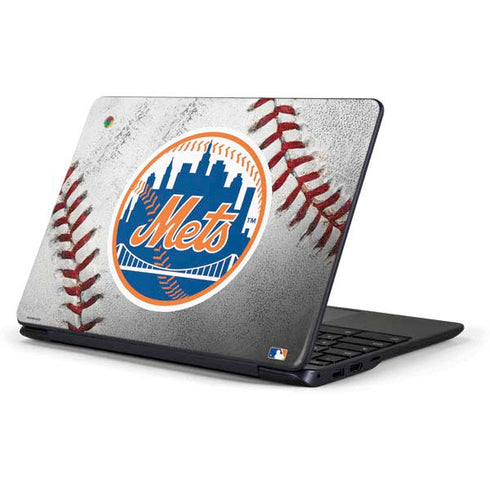 MLB New York Mets Game Ball Samsung Chromebook Skin