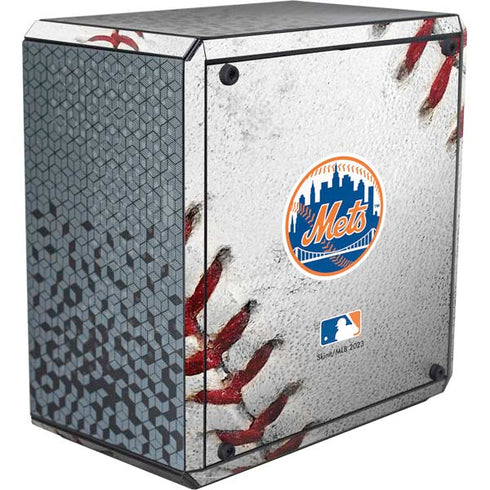 MLB New York Mets Game Ball Cooler Master MasterBox Q300L Mini Tower Skin