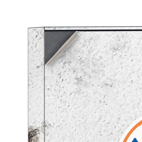 MLB New York Mets Game Ball Corsair 4000D Tempered Glass Mid-Tower ATX Case Skin