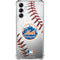 MLB New York Mets Game Ball Galaxy A15 5G Clear Case