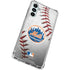 MLB New York Mets Game Ball Galaxy A15 5G Clear Case