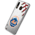 MLB New York Mets Game Ball Galaxy A20 Clear Case