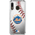 MLB New York Mets Game Ball Galaxy A30 Clear Case