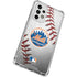MLB New York Mets Game Ball Galaxy A33 5G Clear Case