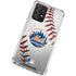 MLB New York Mets Game Ball Galaxy A52 5G Clear Case