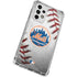 MLB New York Mets Game Ball Galaxy A53 5G Clear Case
