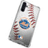MLB New York Mets Game Ball Galaxy A54 5G Clear Case