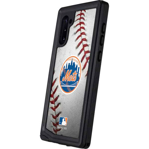 MLB New York Mets Game Ball Galaxy Note 10 Waterproof Case