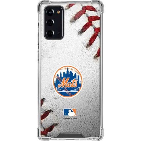 MLB New York Mets Game Ball Galaxy Note20 5G Clear Case