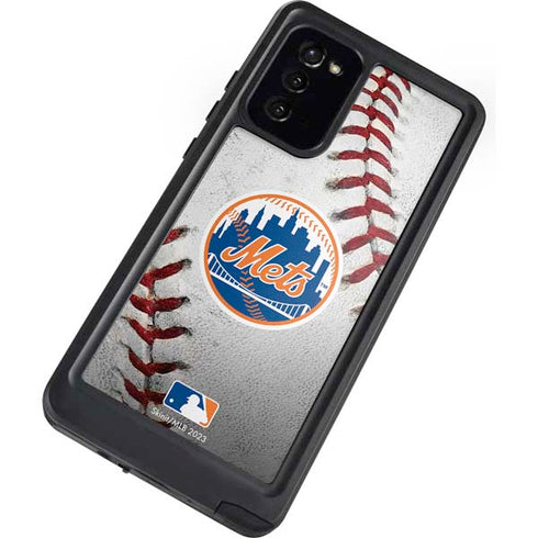 MLB New York Mets Game Ball Galaxy Note20 5G Waterproof Case