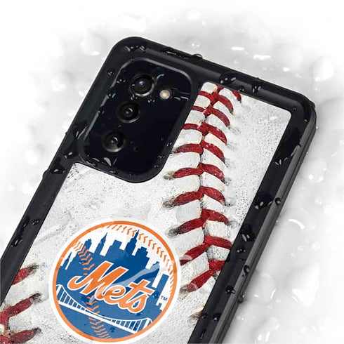 MLB New York Mets Game Ball Galaxy Note20 5G Waterproof Case