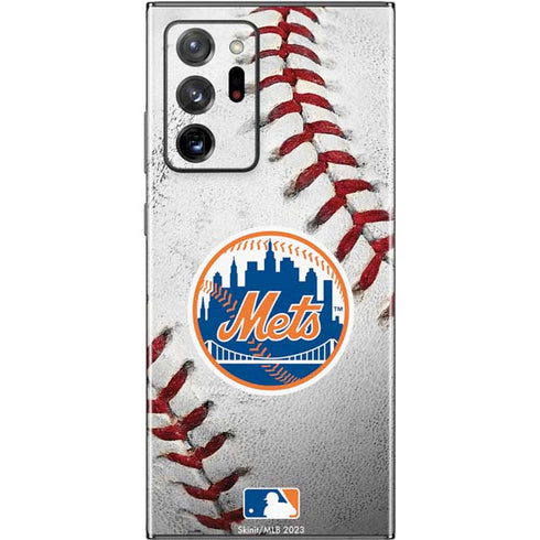 MLB New York Mets Game Ball Galaxy Note20 Ultra 5G Skin
