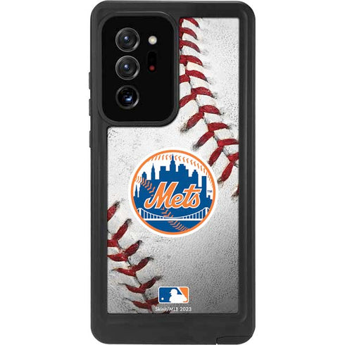 MLB New York Mets Game Ball Galaxy Note20 Ultra 5G Waterproof Case