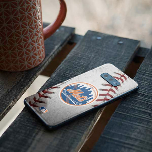 MLB New York Mets Game Ball Galaxy S10e Skin