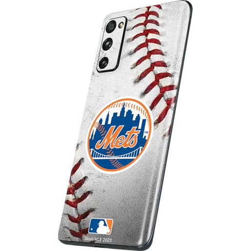 MLB New York Mets Game Ball Galaxy S20 Fan Edition Skin