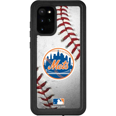 MLB New York Mets Game Ball Galaxy S20 Plus Waterproof Case