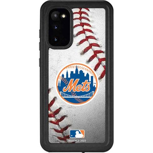 MLB New York Mets Game Ball Galaxy S20 Waterproof Case