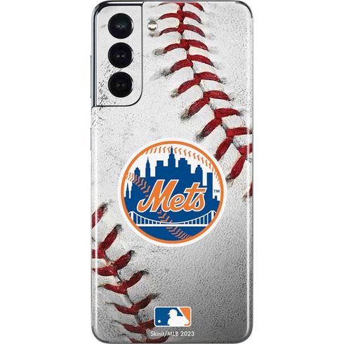 MLB New York Mets Game Ball Galaxy S21 5G Skin
