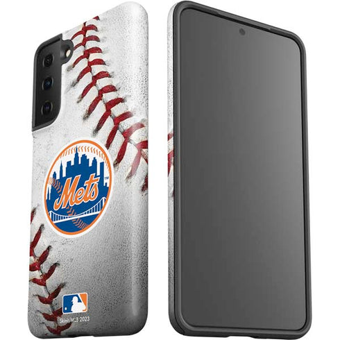 MLB New York Mets Game Ball Galaxy S21 FE Pro Case