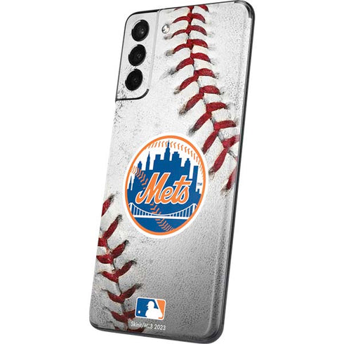 MLB New York Mets Game Ball Galaxy S21 Plus 5G Skin