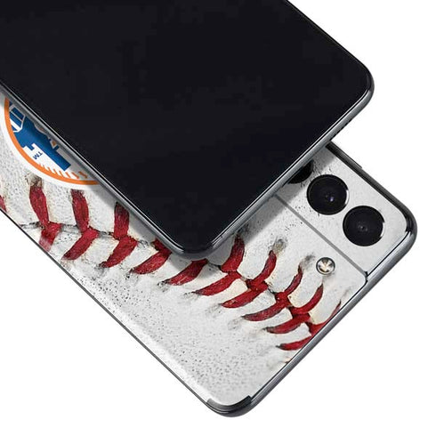 MLB New York Mets Game Ball Galaxy S21 Plus 5G Skin