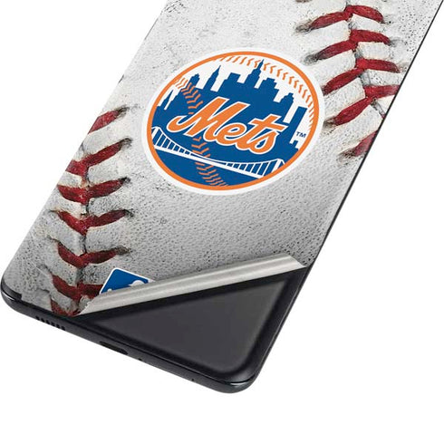 MLB New York Mets Game Ball Galaxy S21 Plus 5G Skin