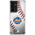 MLB New York Mets Game Ball Galaxy S21 Ultra 5G Clear Case