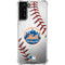 MLB New York Mets Game Ball Galaxy S22 Plus Clear Case