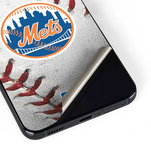 MLB New York Mets Game Ball Galaxy S22 Skin